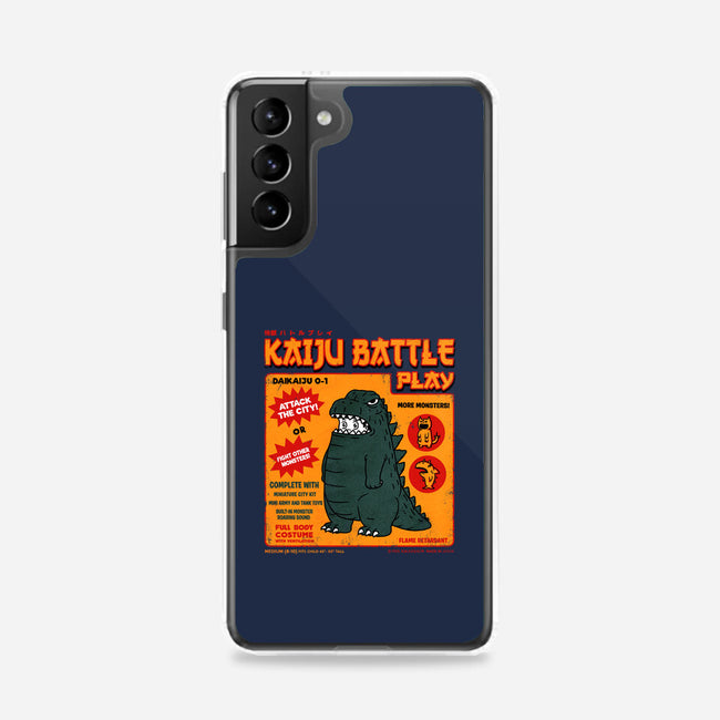 Kaiju Battle Player-Samsung-Snap-Phone Case-pigboom