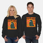 Kaiju Battle Player-Unisex-Crew Neck-Sweatshirt-pigboom