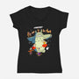 Fly Me To The Moon-Womens-V-Neck-Tee-Seeworm_21