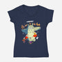 Fly Me To The Moon-Womens-V-Neck-Tee-Seeworm_21