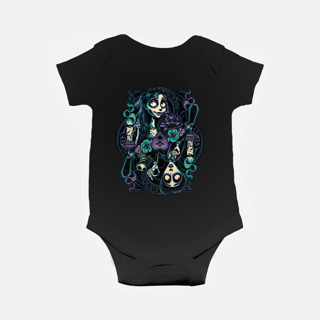 Corpse Duo-Baby-Basic-Onesie-momma_gorilla