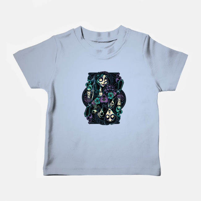 Corpse Duo-Baby-Basic-Tee-momma_gorilla