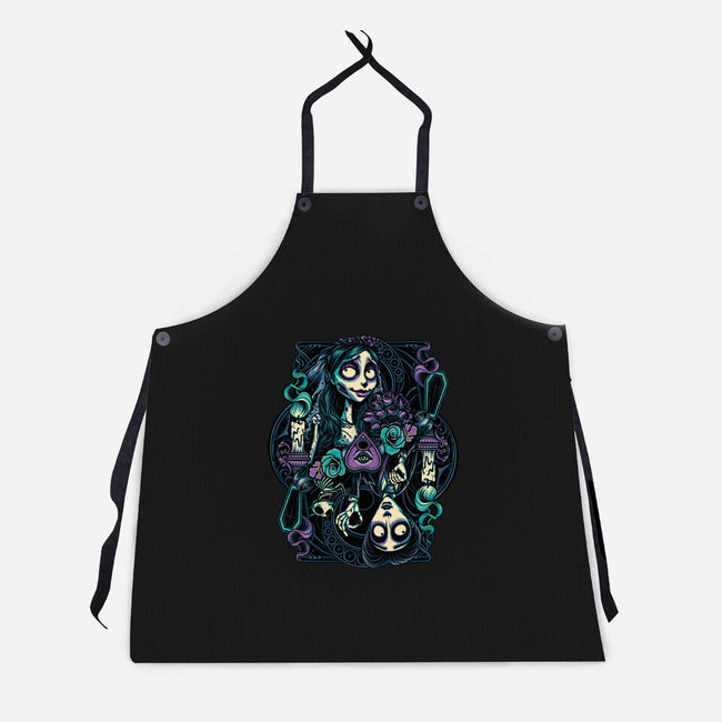 Corpse Duo-Unisex-Kitchen-Apron-momma_gorilla