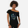 Corpse Duo-Womens-Off Shoulder-Tee-momma_gorilla