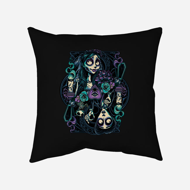 Corpse Duo-None-Removable Cover-Throw Pillow-momma_gorilla