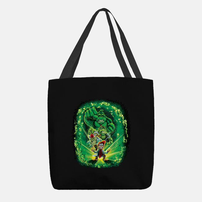 The Incredible Donk-None-Basic Tote-Bag-Artist Davee Bee