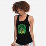 The Incredible Donk-Womens-Racerback-Tank-Artist Davee Bee