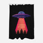 UFO Taken-None-Polyester-Shower Curtain-danielmorris1993