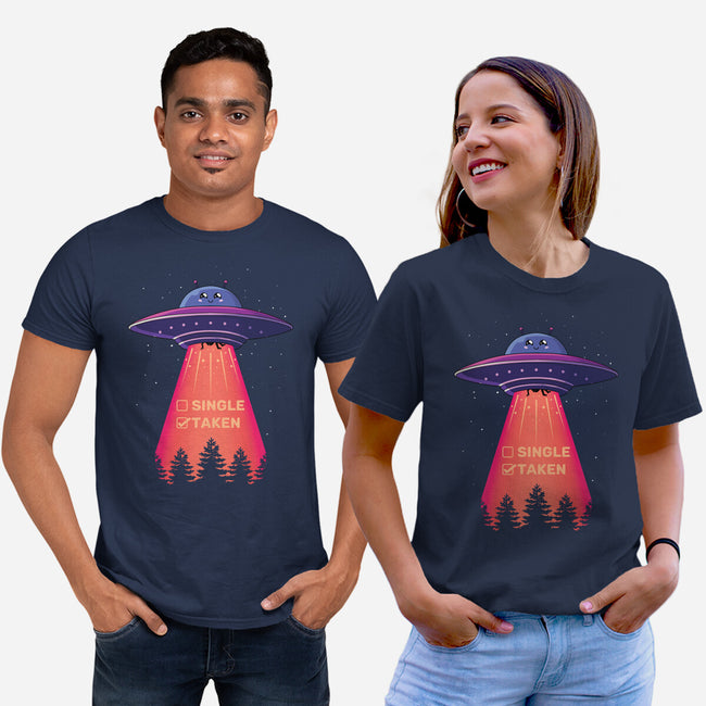 UFO Taken-Unisex-Basic-Tee-danielmorris1993