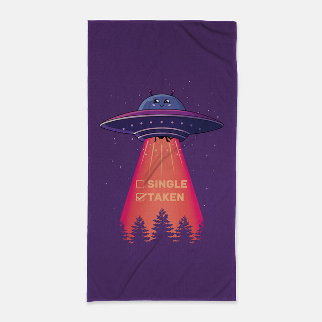 UFO Taken-None-Beach-Towel-danielmorris1993