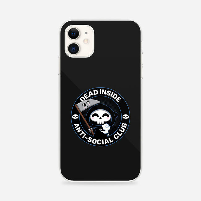 Dead Inside Anti-Social Club-iPhone-Snap-Phone Case-danielmorris1993