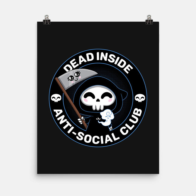 Dead Inside Anti-Social Club-None-Matte-Poster-danielmorris1993