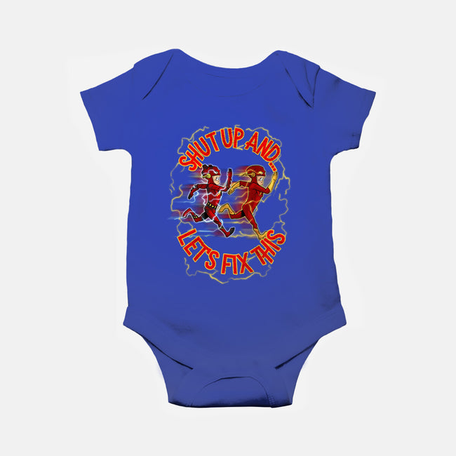 Let's Fix This-Baby-Basic-Onesie-Diego Oliver