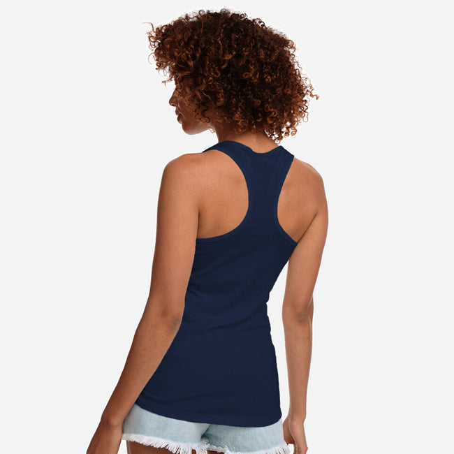 Starry Blue Box-Womens-Racerback-Tank-kharmazero