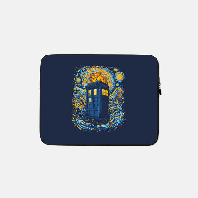 Starry Blue Box-None-Zippered-Laptop Sleeve-kharmazero