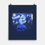 Deathly Hallow Starry Night-None-Matte-Poster-fanfabio