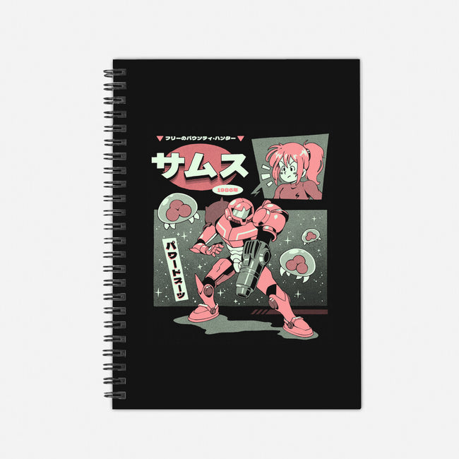 Bounty Hunter From Space-None-Dot Grid-Notebook-ilustrata