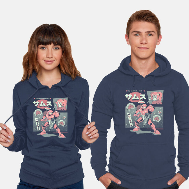 Bounty Hunter From Space-Unisex-Pullover-Sweatshirt-ilustrata