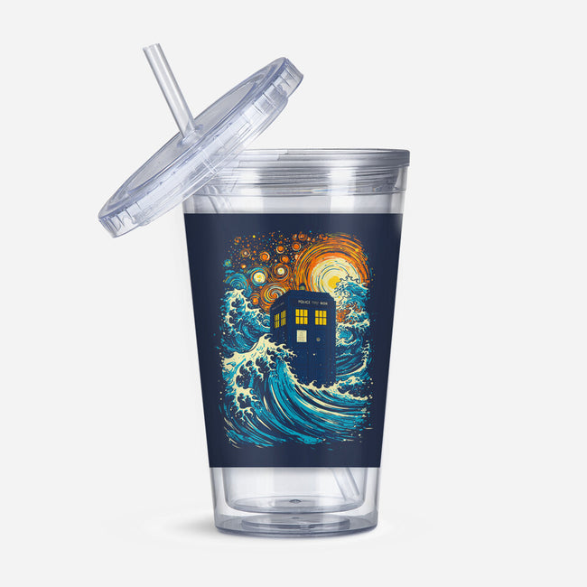 The Great Tardis-None-Acrylic Tumbler-Drinkware-kharmazero