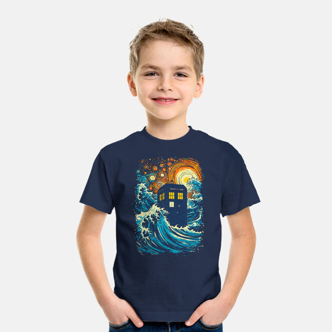 The Great Tardis-Youth-Basic-Tee-kharmazero