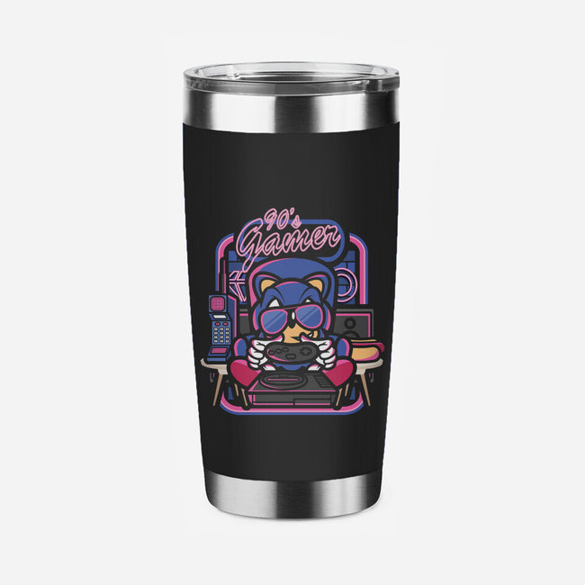 90s Gamer Room-None-Stainless Steel Tumbler-Drinkware-jrberger