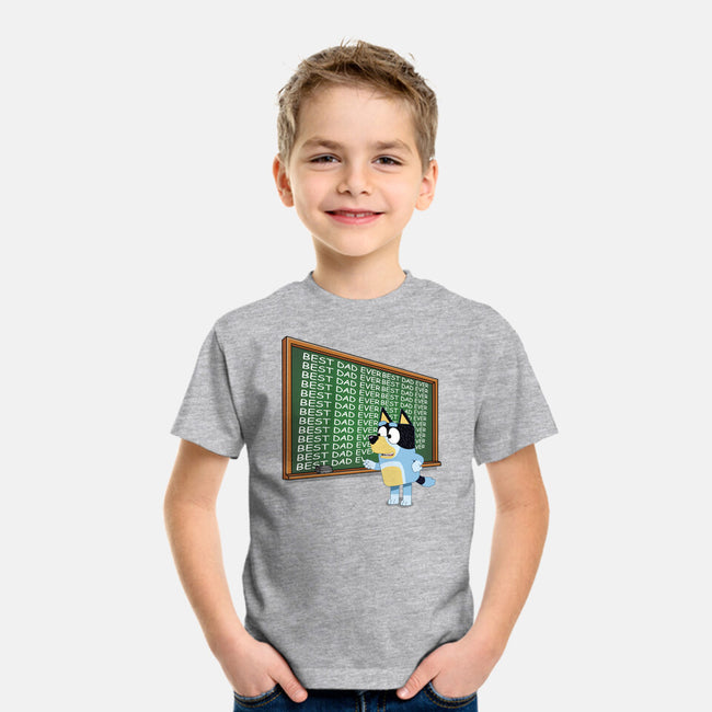 Best Dad Ever-Youth-Basic-Tee-MaxoArt