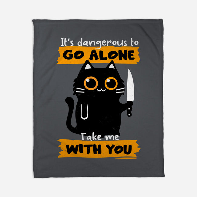 Take Me With You-None-Fleece-Blanket-Xentee