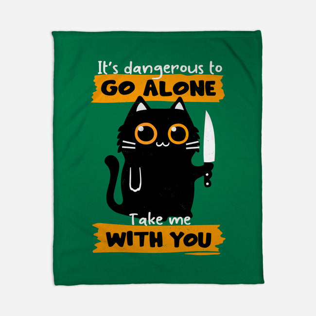 Take Me With You-None-Fleece-Blanket-Xentee