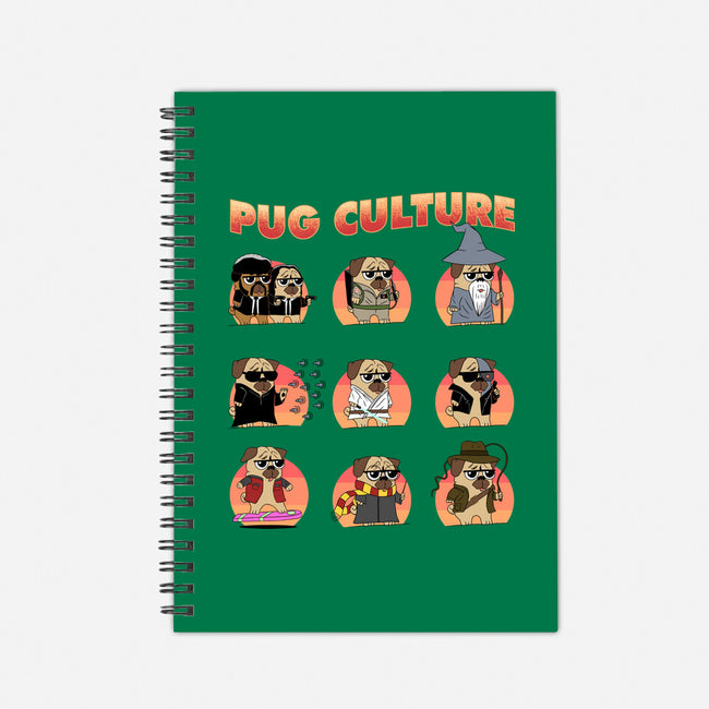 Pug Culture-None-Dot Grid-Notebook-sachpica