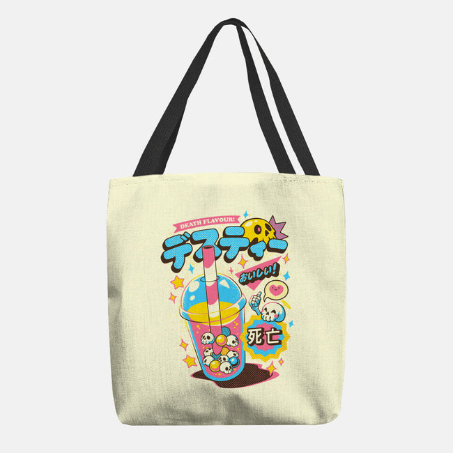 Death Tea-None-Basic Tote-Bag-ilustrata