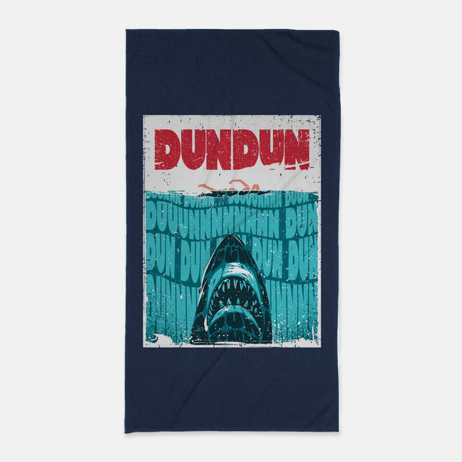 DUN DUN-None-Beach-Towel-Tronyx79