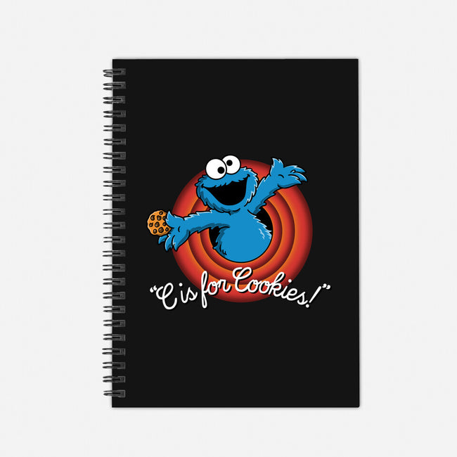 C Is For Cookies Folks-None-Dot Grid-Notebook-Barbadifuoco