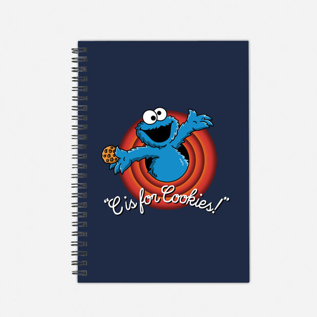 C Is For Cookies Folks-None-Dot Grid-Notebook-Barbadifuoco