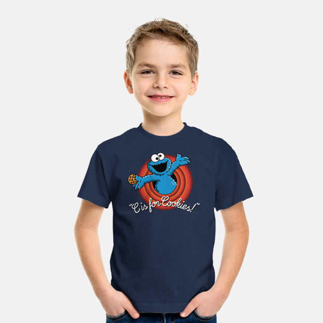 C Is For Cookies Folks-Youth-Basic-Tee-Barbadifuoco