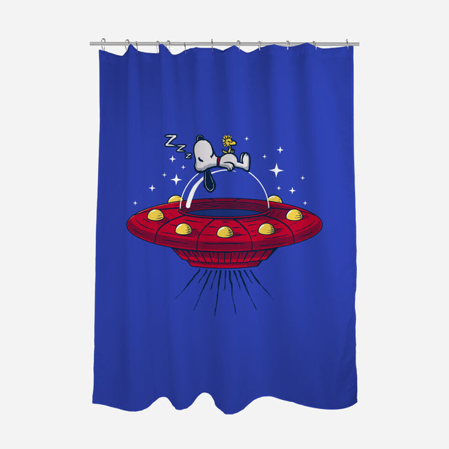 Interstellar Dreamer-None-Polyester-Shower Curtain-erion_designs