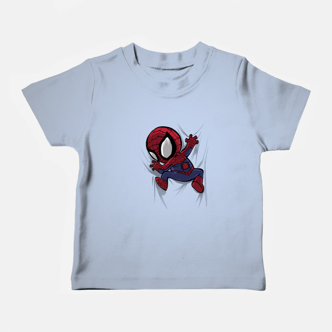 My Portable Spidey-Baby-Basic-Tee-zascanauta