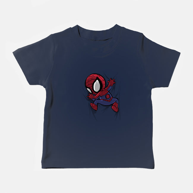 My Portable Spidey-Baby-Basic-Tee-zascanauta