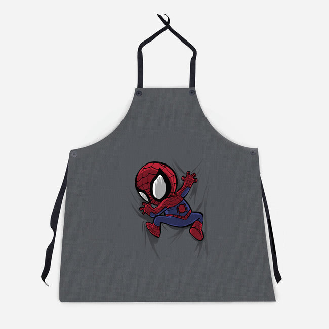 My Portable Spidey-Unisex-Kitchen-Apron-zascanauta