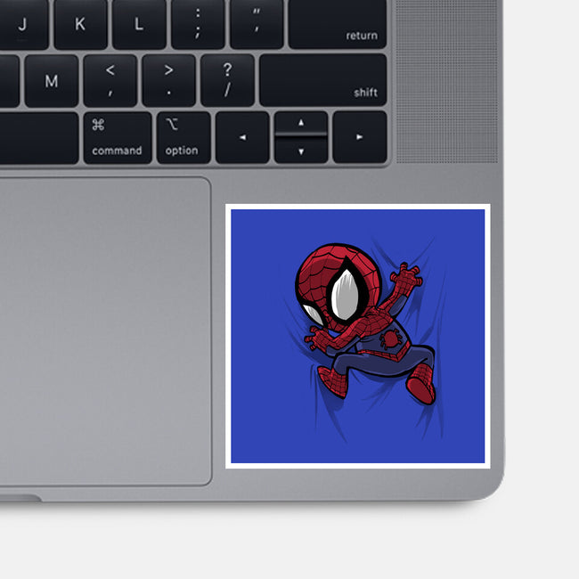 My Portable Spidey-None-Glossy-Sticker-zascanauta