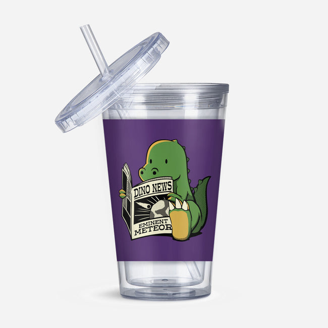 Jurassic News-None-Acrylic Tumbler-Drinkware-tobefonseca