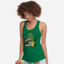 Jurassic News-Womens-Racerback-Tank-tobefonseca