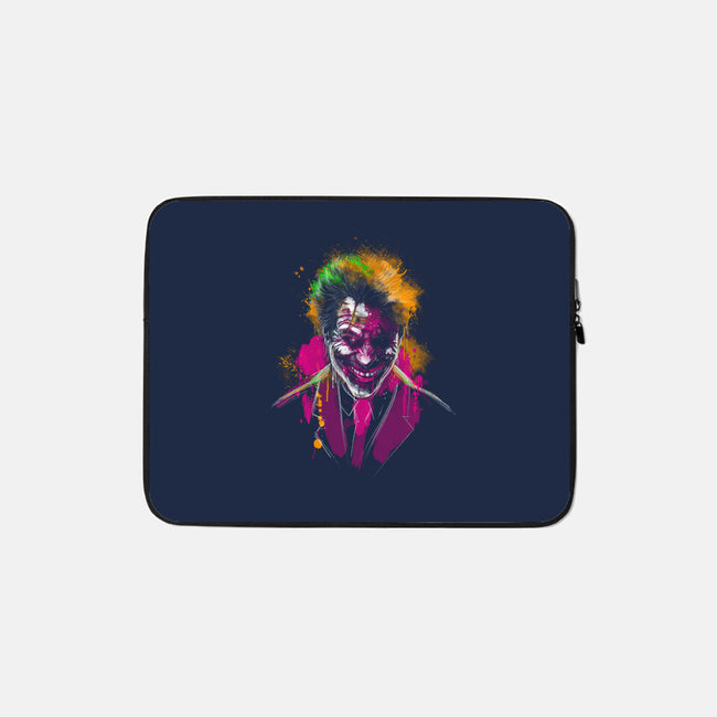 Joking-None-Zippered-Laptop Sleeve-kharmazero