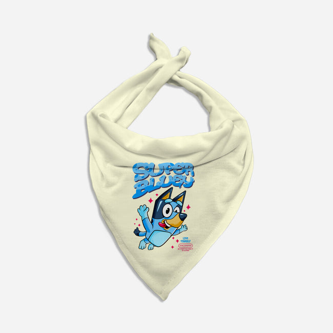 Super Bluey-Cat-Bandana-Pet Collar-spoilerinc