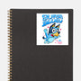 Super Bluey-None-Glossy-Sticker-spoilerinc