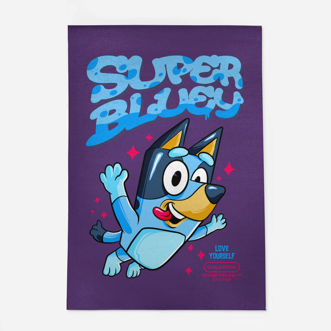 Super Bluey-None-Indoor-Rug-spoilerinc