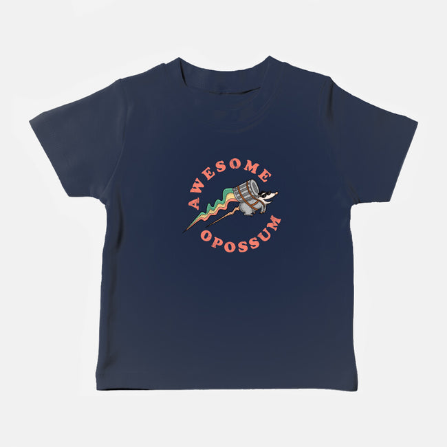 Awesome Opossum-Baby-Basic-Tee-sachpica