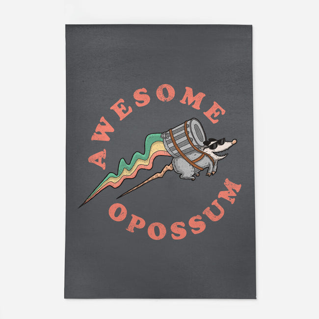 Awesome Opossum-None-Indoor-Rug-sachpica