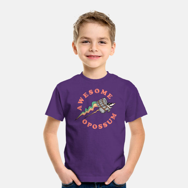 Awesome Opossum-Youth-Basic-Tee-sachpica