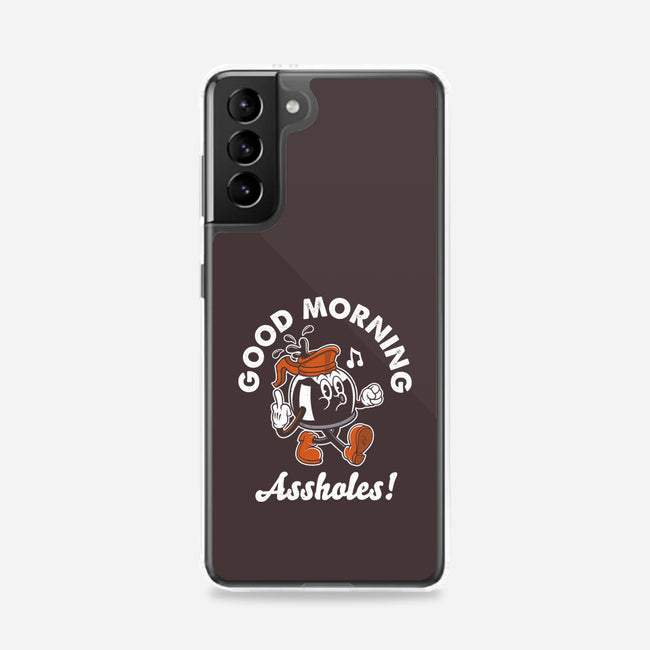 Good Morning Ahole-Samsung-Snap-Phone Case-Nemons