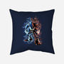 Two Faces Speed-None-Removable Cover-Throw Pillow-nickzzarto